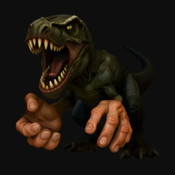3D model for Manosaurus Rex