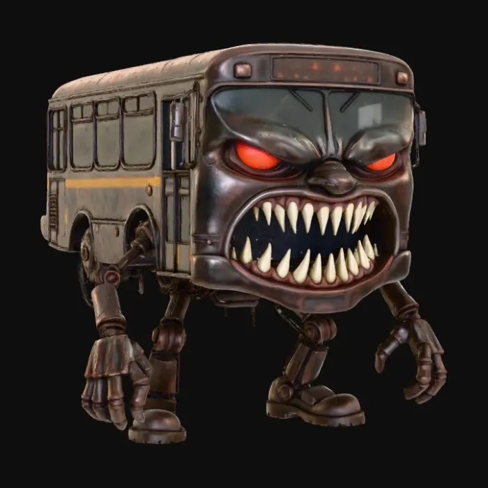 3D model for Rage Bus Monster