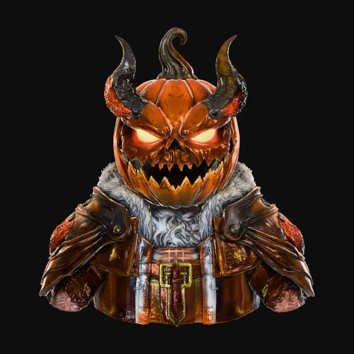 3D model for Infernal Pumpkin Monarch