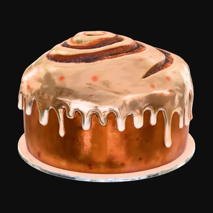 3D model for Cinnamon Delight