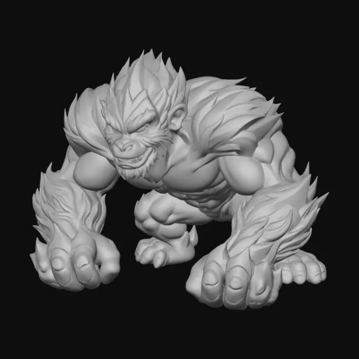 3D model for Inferno Gorilla
