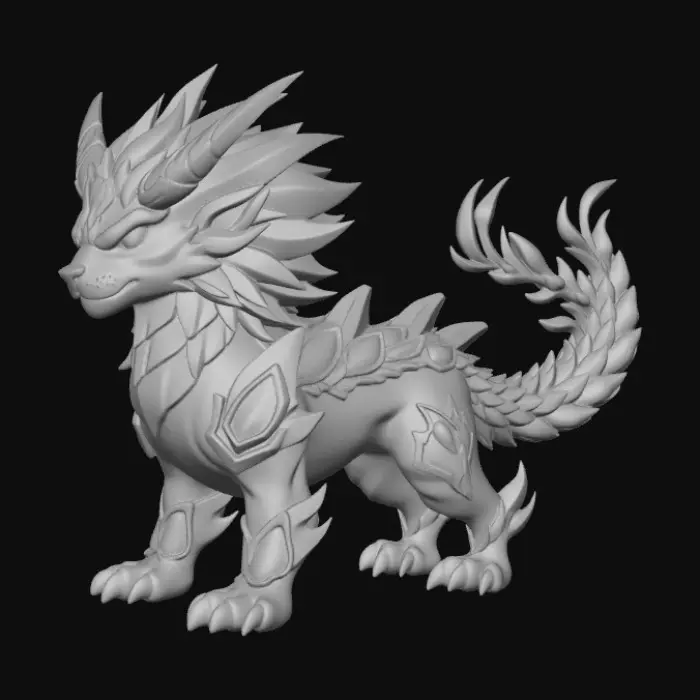3D model for Frosthorn Guardian
