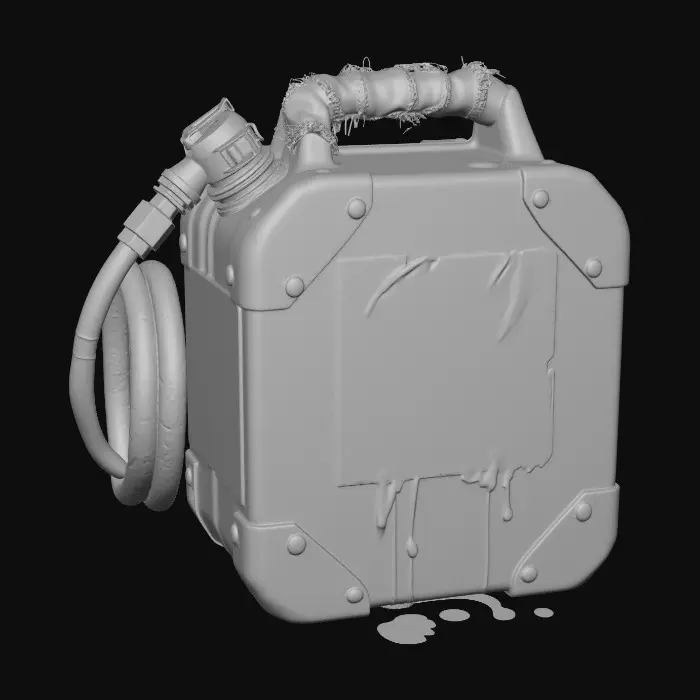 3D model for Rusty Fuel Canister