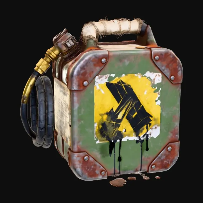 3D model for Rusty Fuel Canister