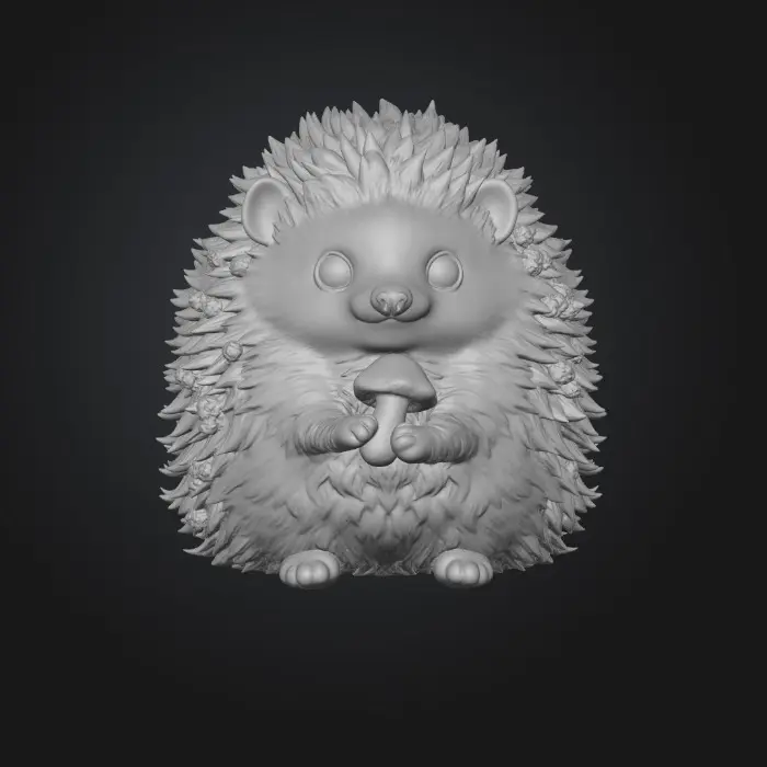 3D model for Golden Hedgehog