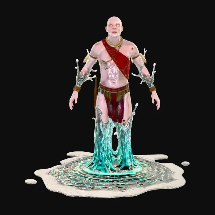 3D model for Hydro Shaman