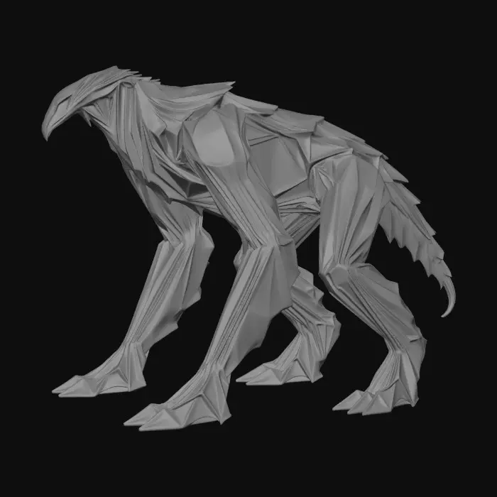 3D model for Origami Raflagant