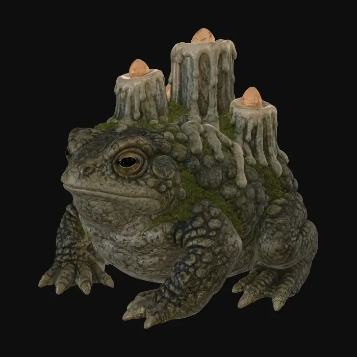 3D model for Lava Crowned Toad