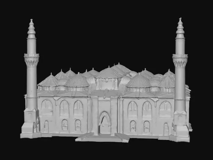 3D model for Ancient Mosque in the Desert
