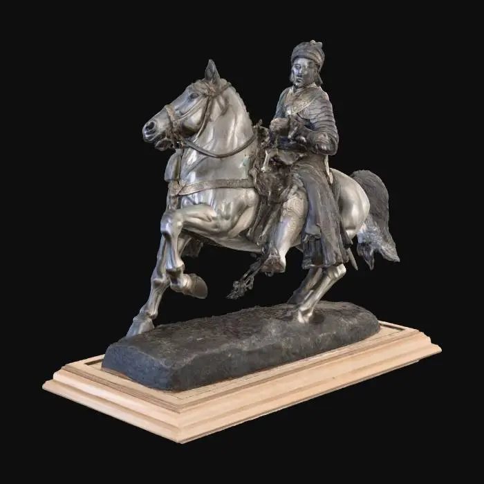 3D model for maratha Warrior on Horseback