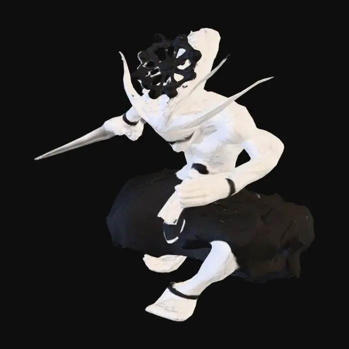 3D model for Demonic Warrior