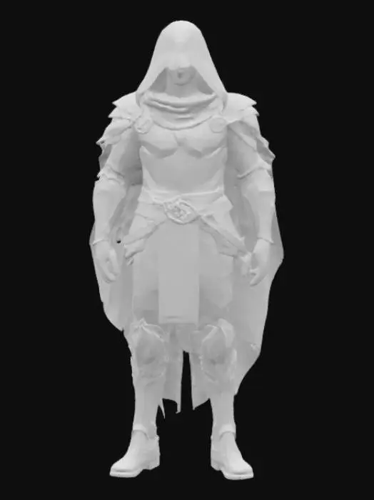 3D model for generate 3d model of  assassin knight without sword bcz i have a sword picking scene to animate

