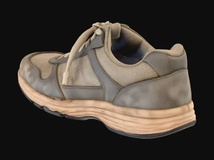 3D model for Worn Sneaker