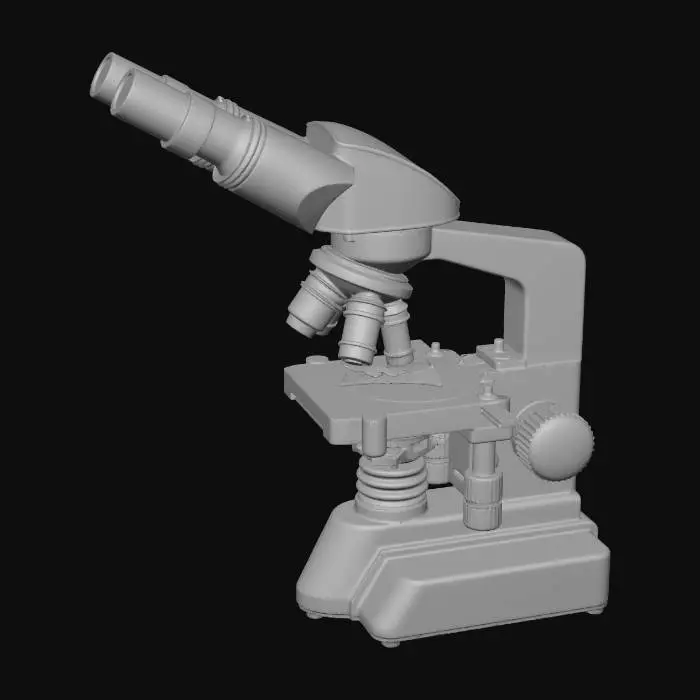 3D model for Compound Light Microscope