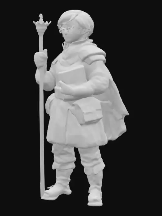 3D model for Elaris Vexmoor, Artificer