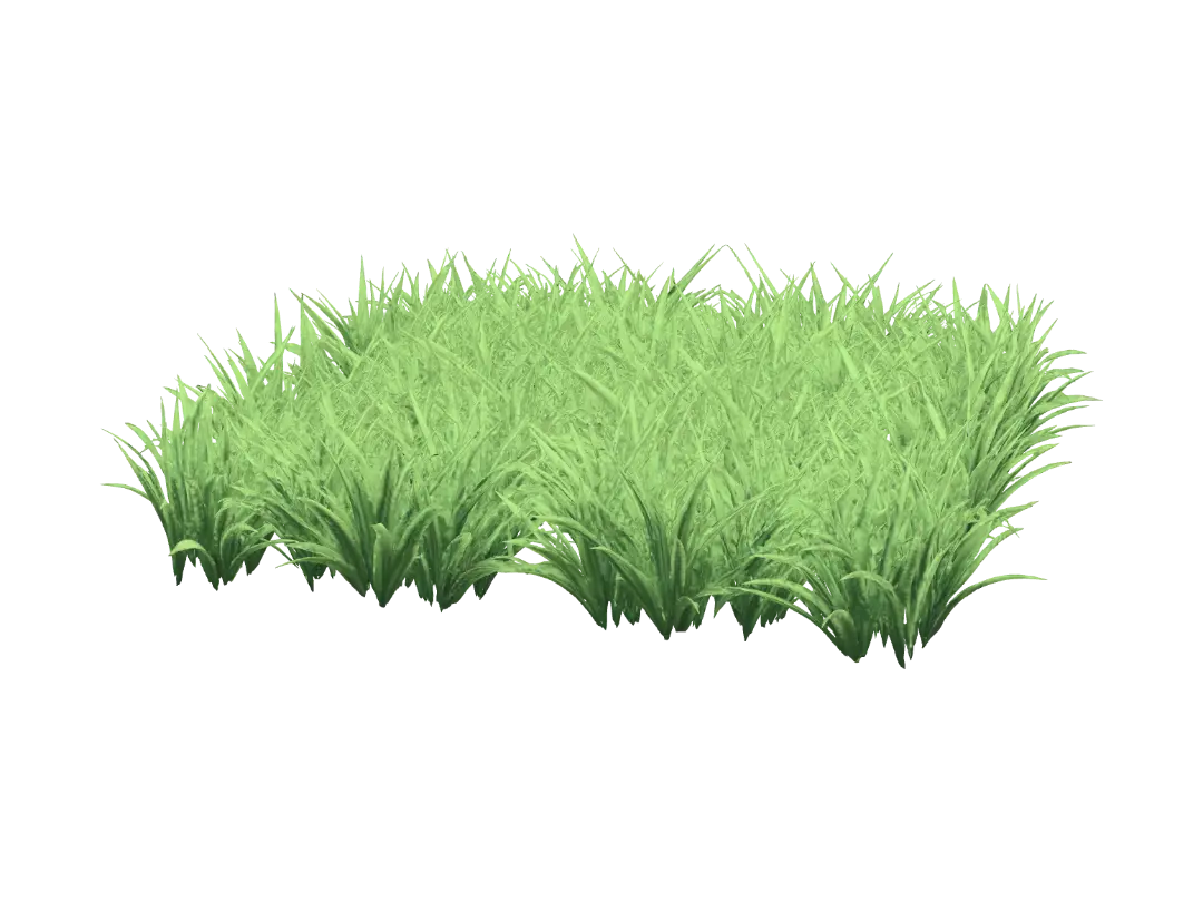 Emerald Grass Patch - Forest AI 생성 3D 모델