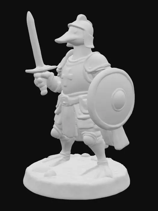 3D model for Goose Paladin Knight
