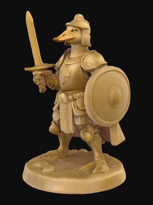 3D model for Goose Paladin Knight