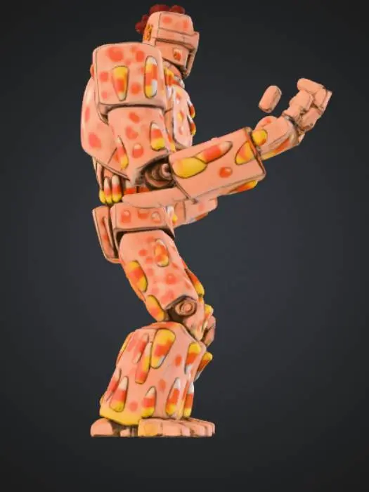 3D model for Candy Corn Colossus
