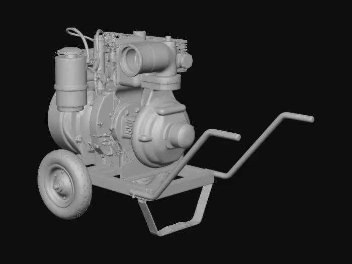 3D model for Portable Diesel Engine