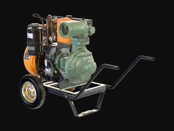 3D model for Portable Diesel Engine