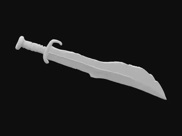 3D model for Rusted Blade