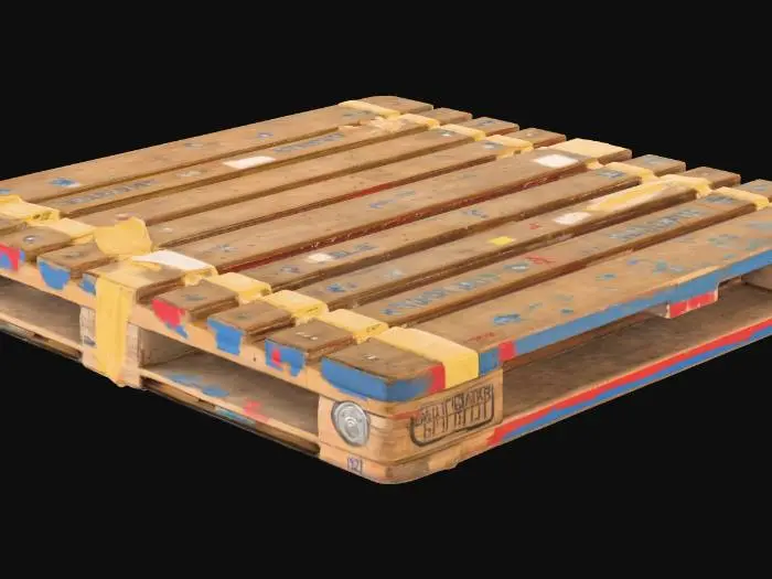 3D model for forklift pallet