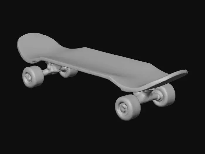 3D model for Ruca Abona tipped style derrival on obtuce slide towards grainny surface