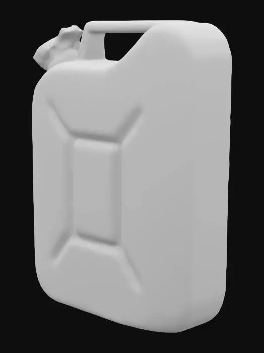 3D model for Rusty Red Canister