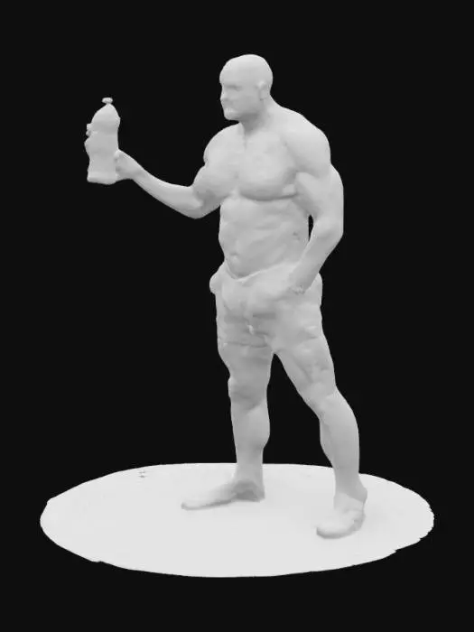 3D model for Mineral water advert