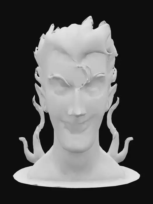 3D model for Red-Haired Grin