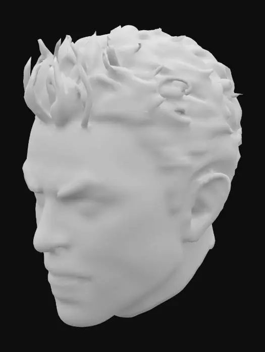 3D model for Fierce Gaze
