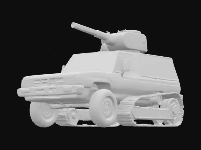 3D model for Iron Fist Technical