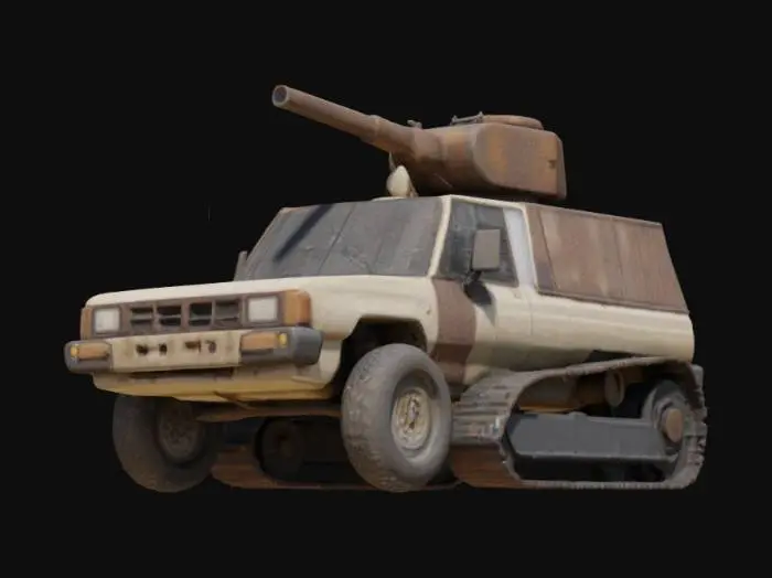 3D model for Iron Fist Technical