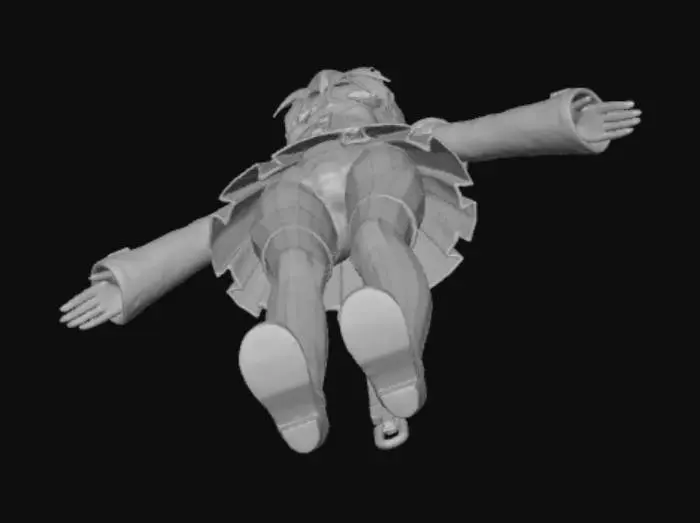 3D model for Kasane Teto