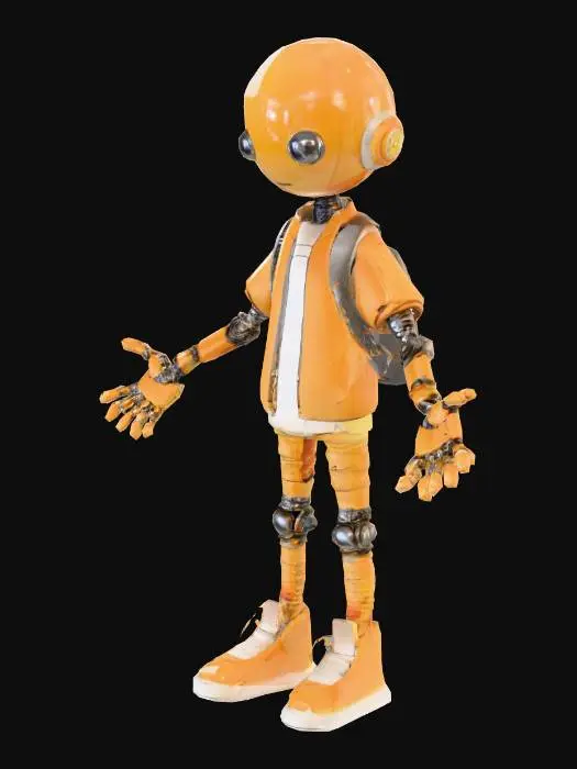 3D model for Orange Robo Buddy