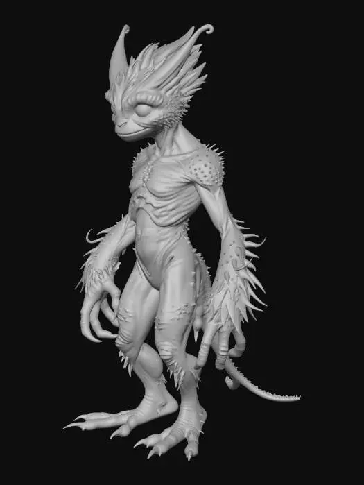 3D model for Verdant Wyrmling