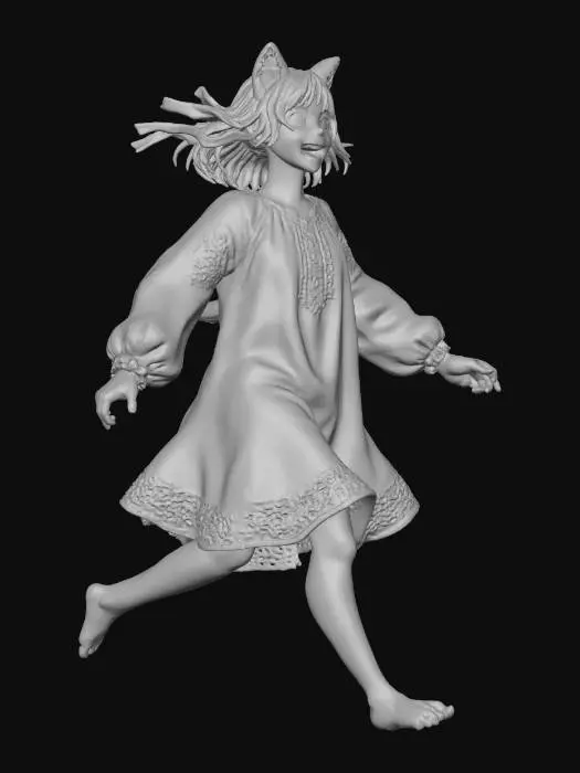 3D model for Joyful Dance