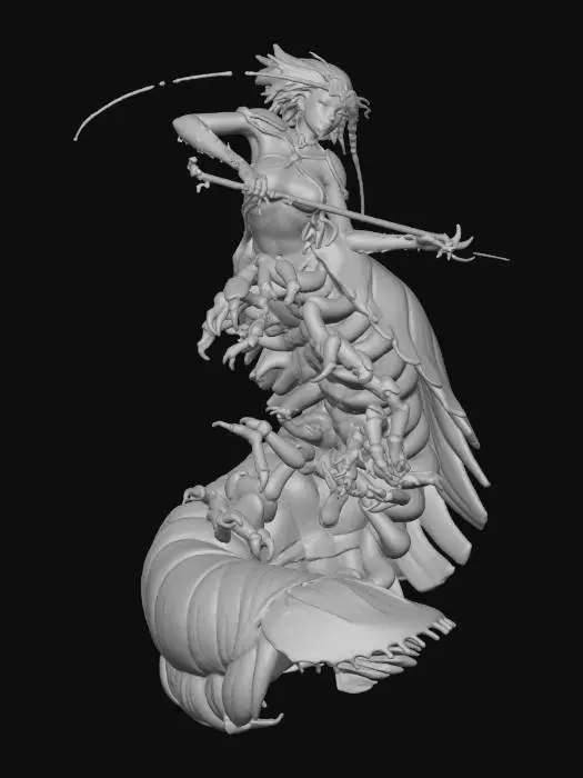 3D model for Centaurian Warrior