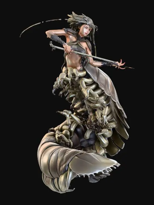 3D model for Centaurian Warrior