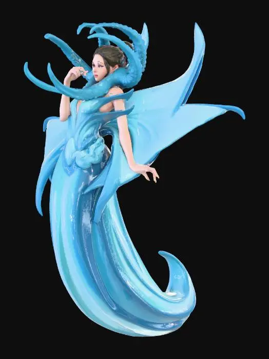 3D model for Oceanic Elegance