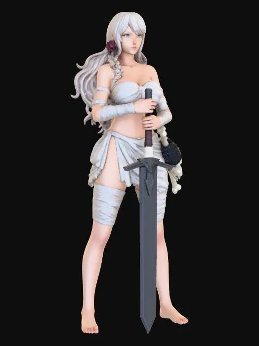 3D model for Warrior Muse