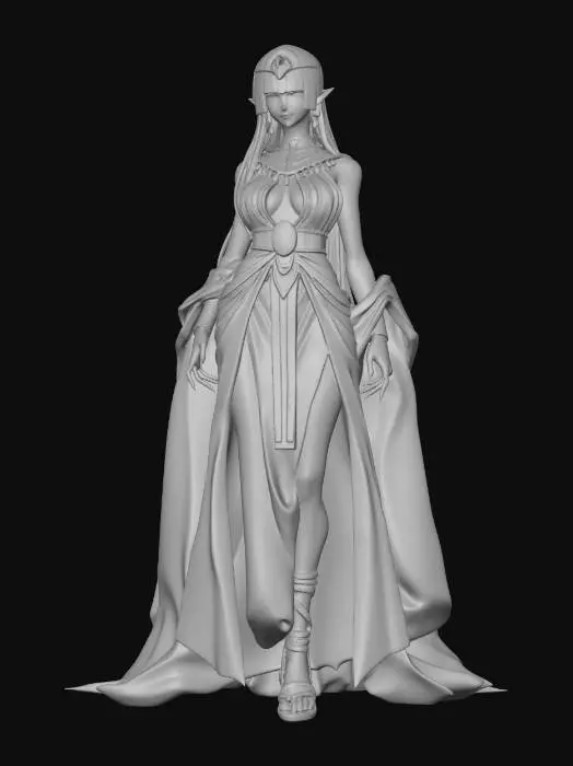 3D model for Egyptian Enchantress