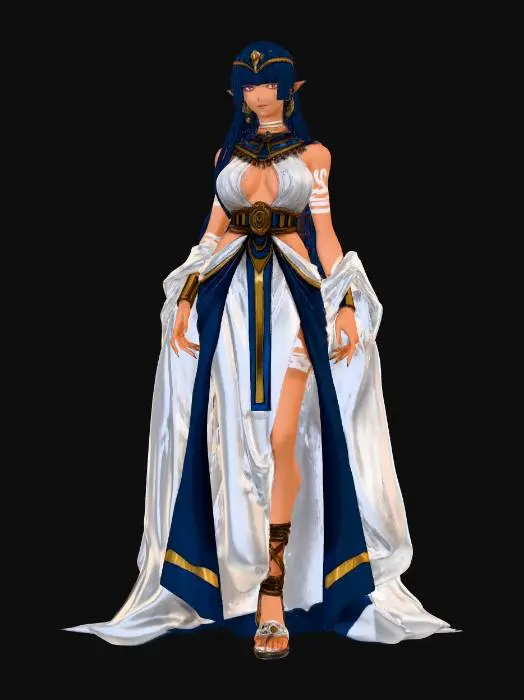 3D model for Egyptian Enchantress