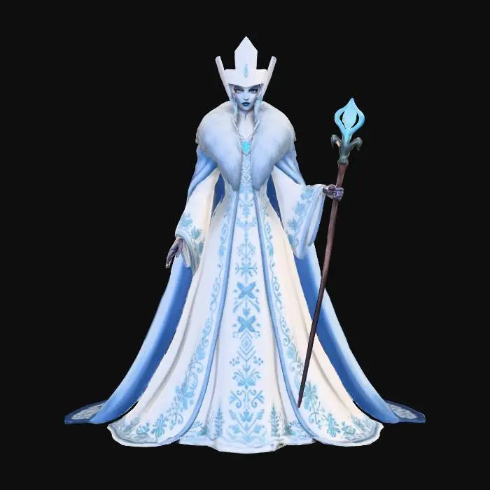 3D model for Ice Queen Majesty