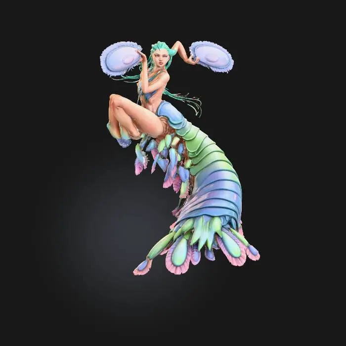 3D model for Aquatic Elegance