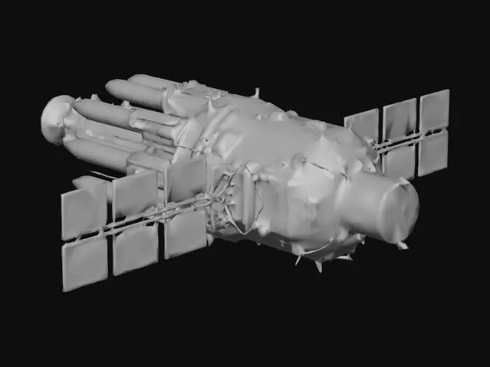 3D model for satelite militar