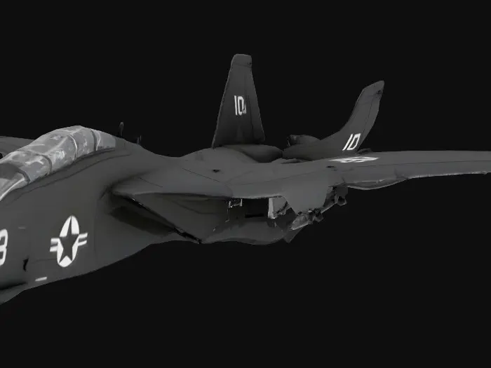 3D model for Jet in Flight