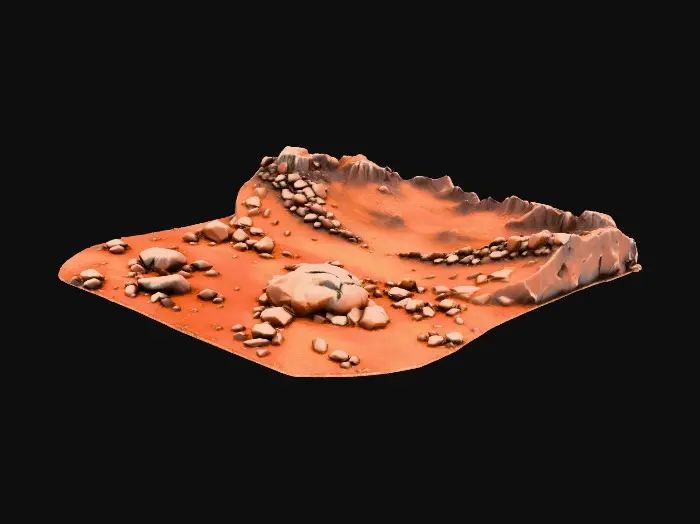 3D model for Martian Dawn
