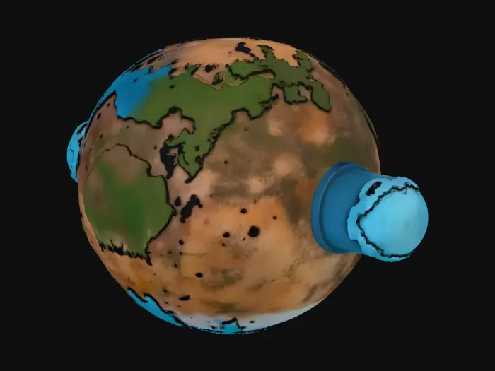 3D model for Blue Horizon